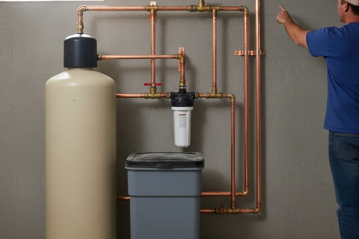 Whole-house water treatment system installed in American Fork